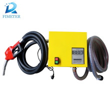 Fuel transfer pump with meter hose, manual nozzle DC 12V/24V mini diesel fuel dispenser